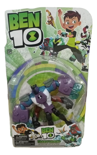 Muñeco Cuatro Brazos - Four Arms Omni Enhanced - Ben 10