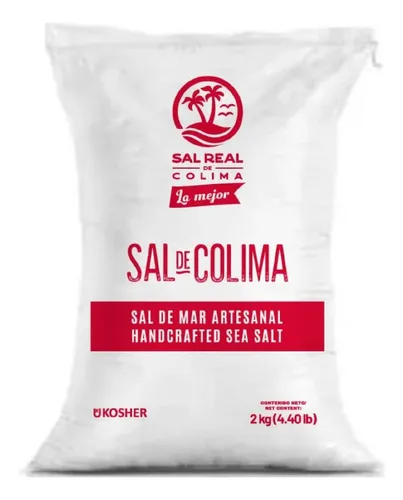 comprar Sal De Mar De Colima 2kg Sal Real De Colima