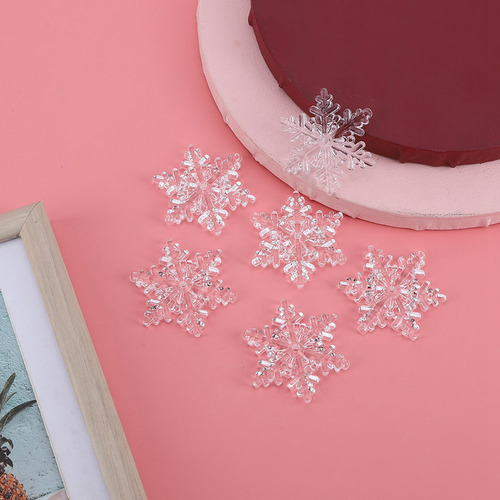 Colgante Decorativo Con Forma De Copo De Nieve Navideño, 24