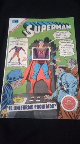 Superman El Uniforme Prohibido Año Xx N° 806 1970
