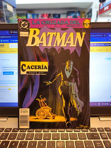 Dc Comics Batman La Cruzada Del Murcielago N°8 Editorial Vid