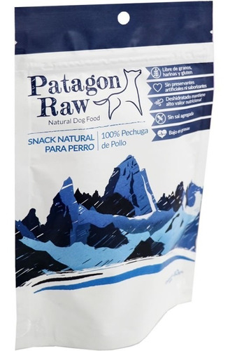 Imagen 1 de 3 de Snack Natural Para Perros Patagon Raw Pollo