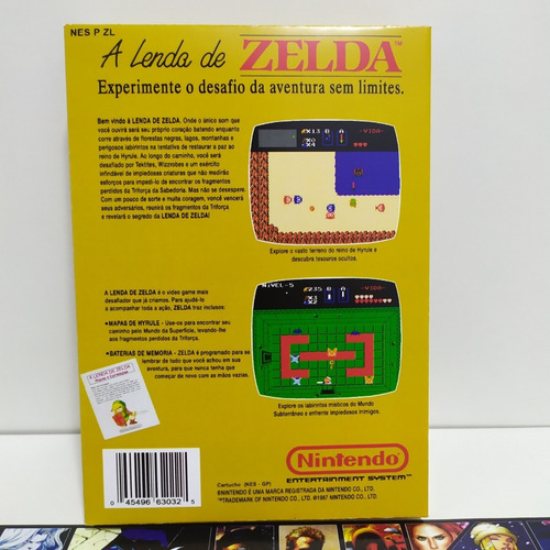 Legend Of Zelda - Box Br (nes)
