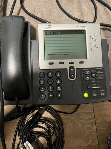 Teléfono Ip Cisco 7961 Con Firmware Sip O Sccp Asterisk (Usado)