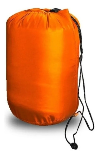 Netshop SBAG0 saco de dormir com bolsa de compactação cor laranja