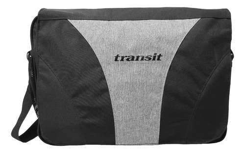 Morral Portanotebook Transit Negro/gris Marrakech