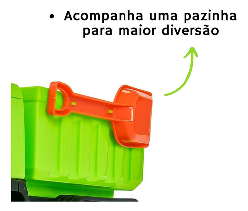 Caminhão Brutale Caçamba Basculante - Roma Brinquedos