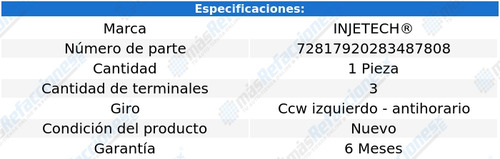 Sensor Tps Acelerador H100 Van 2.4l 4 Cil 12 Al 13 Injetech