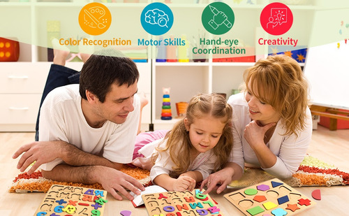 Rompecabezas Para Niños Juguetes De Aprendizaje Preescolar