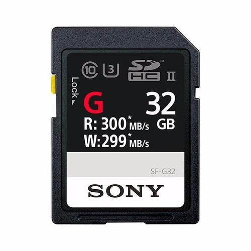 Cartão De Memória Sd Sony G Series Sf-g32/ti De 32gb Sdhc Uh