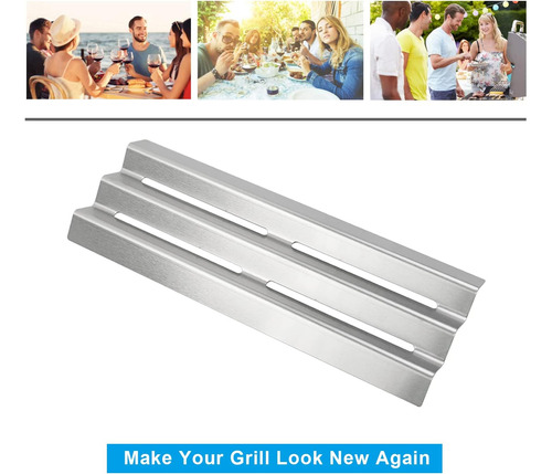 Placa De Calor Para Parrilla Napoleon Lex485/605/730 Le Ld48