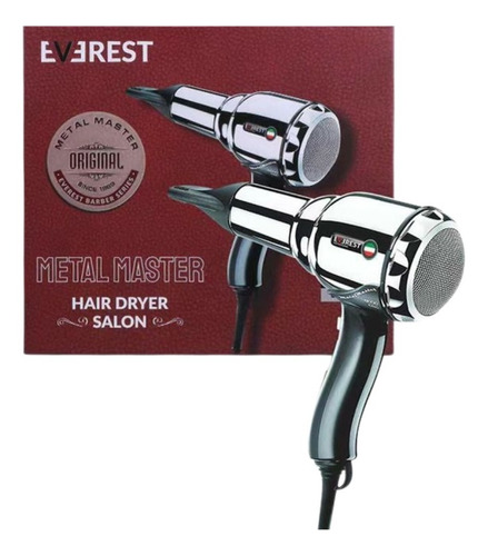 Secador De Pelo Profesional Metal Master Ionic 8000w Everest