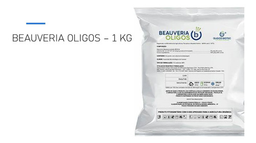 Imagem 2 de 2 de Beauveria Oligos 1 Kg