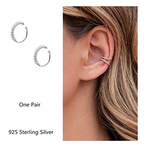 Aretes De Plata De Aro Falsos Con Circonita Cúbica