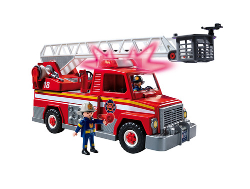 Set De Juego Playmobil 10728 Camión De Bomberos Unidad