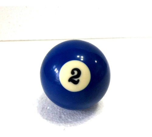 Bola De Billar Número 2 Individual Para Mesa De Billar