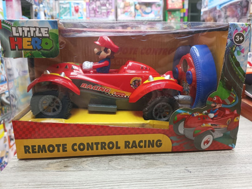 Carro A Control Remoto Little Hero Mario Bros