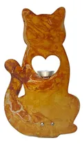 Comprar Pincho Decorativo Tutor De Plantas Porta Vela Oxido\u002Fnegro Óxido