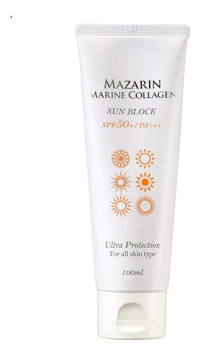 Base Y Bloqueador Mazarin Collagen Coreano Original