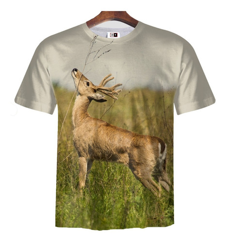 Remera Zt-0478 - Venado De Las Pampas