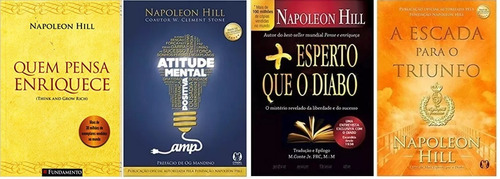 Quem Pensa Enriquece + Mais Esperto Que O Diabo+ 2 Livros