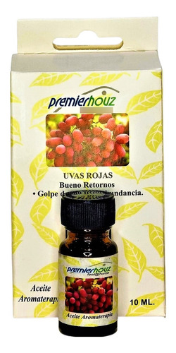 Aceite Aromaterapia Uvas Rojas - Premier