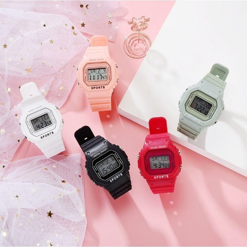 Imagen 4 de 8 de Reloj Digital Deportivo Estilo Coreano - Asis