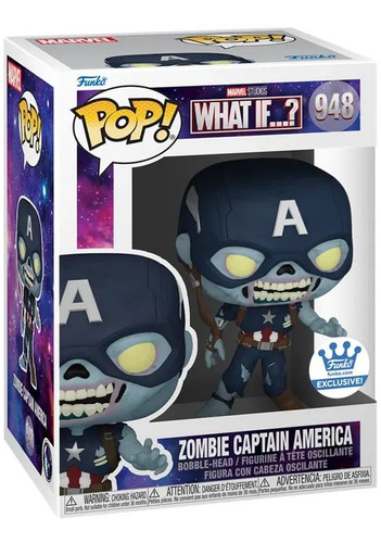 Funko Pop Capitán América Zombie What If Marvel