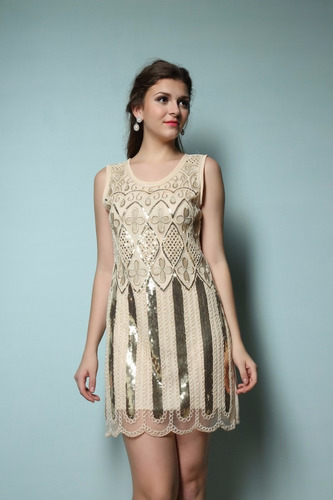 Imagen 6 de 9 de Vestido De Fiesta Con Pedreria Talla M Variedad En Stock