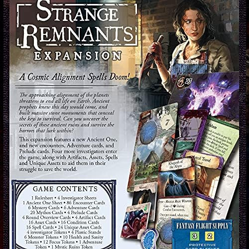 Eldritch Horror Strange Remnants Juego De Mesa Expansión | J