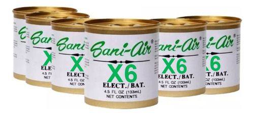 Pack X 6 Latas Aromáticas Sani Air! Envío Gratis!