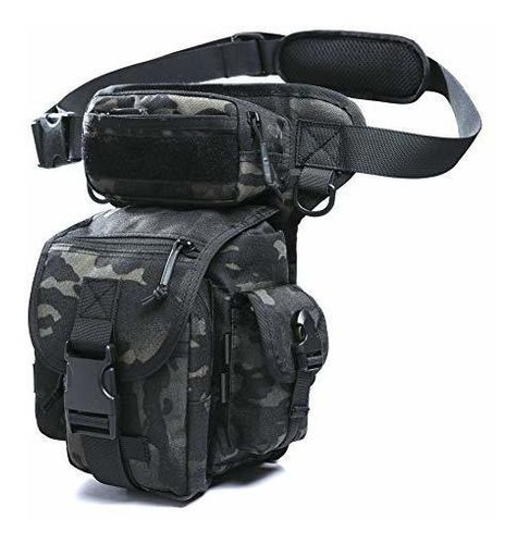 Bolso Táctico Militar Cintura Riñonera Resistente Agua Multi