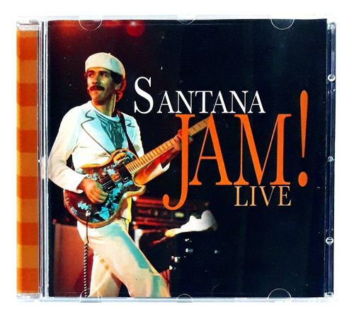 Cd Carlos Santana  Jam ! Live  Live Edicion Uk 1996 Oka  (Reacondicionado)