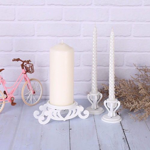 Unity Candle Holder Soporte Velas De Boda Sopor...