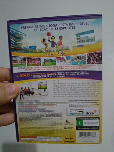 Jogo Xbox 360 Kinect Sports: Ultimate Collection Duplo 2x1 (Usado)