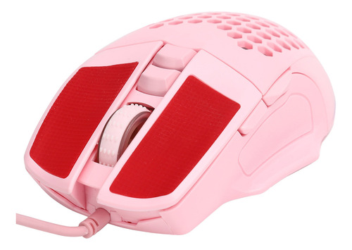 Mouse Para Jogos Com Fio 6400dpi, 6 Luzes De Fundo Que Mudam