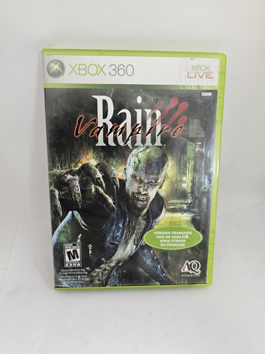 Vampire Rain Xbox 360