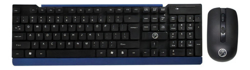 Teclado Sem Fio Com Mouse Bpc 5271/17 Brazil Pc