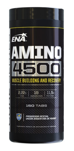 Amino 4500 Ena X 150 Tabs Crecimiento Recuperacion Muscular