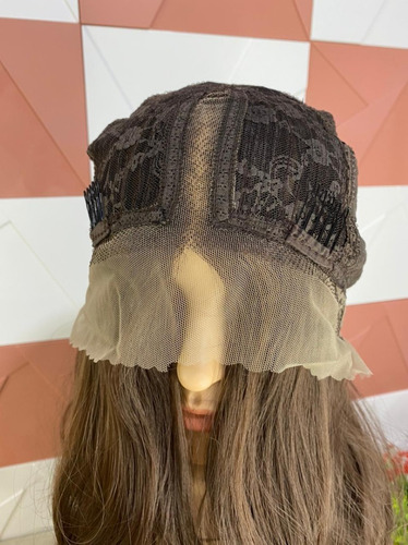 Imagem 5 de 5 de Peruca Front Lace Jaque 55 Cm + Brinde Jachair Da