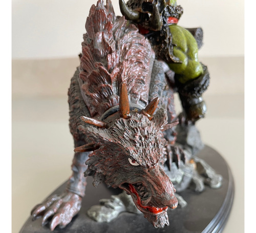 World Of Warcraft Action Figure - Orc Riding Wolf