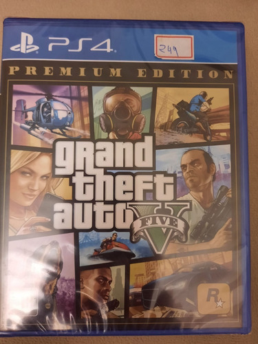 Grand Theft Auto V Premium Edition Ps4 Físico