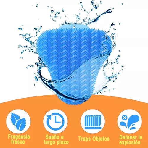 Tapete Aromatizante Mingitorio Urinal Antisalpicaduras, 10 U