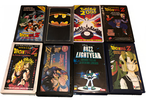 Pack 8 Videos Infantiles En Vhs (Usado)
