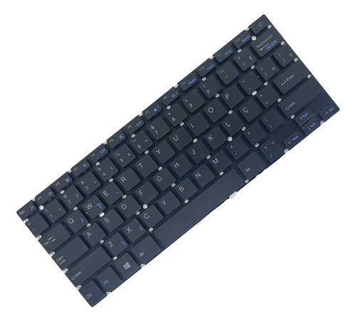 Teclado Para Note Multilaser Legacy Pc208 Pc209 Pc210 Pc211