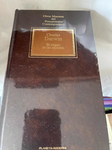 Charles Darwin El Origen De Las Especies Pasta Dura (Usado)