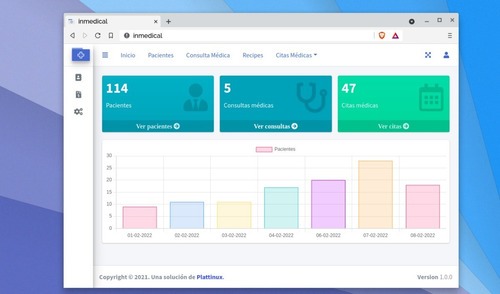 Sistema De Consultorios Médicos Historias Y Citas Inmedical