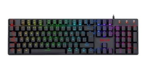 Teclado Gamer Mecanico Redragon Shrapnel K589 Rgb Español