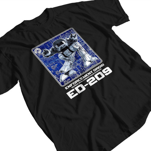 Imagen 3 de 6 de Remera Algodón Robocop 7