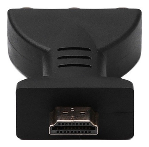 F Señal Digital Av Hdmi A 3 Adaptadores De Audio Rca